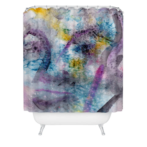 Ginette Fine Art Shadow Eyes Shower Curtain