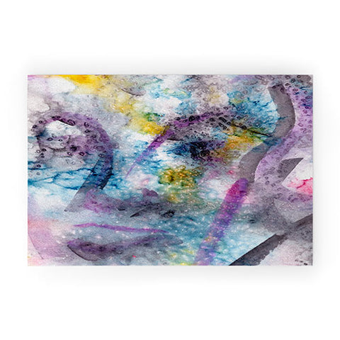 Ginette Fine Art Shadow Eyes Welcome Mat