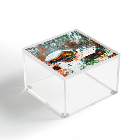 Ginette Fine Art Snowed In Acrylic Box
