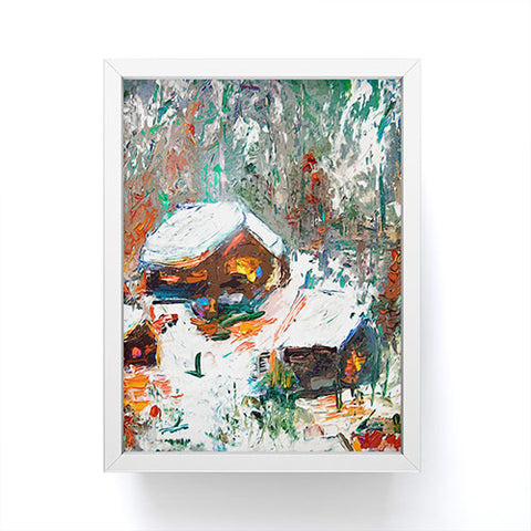 Ginette Fine Art Snowed In Framed Mini Art Print