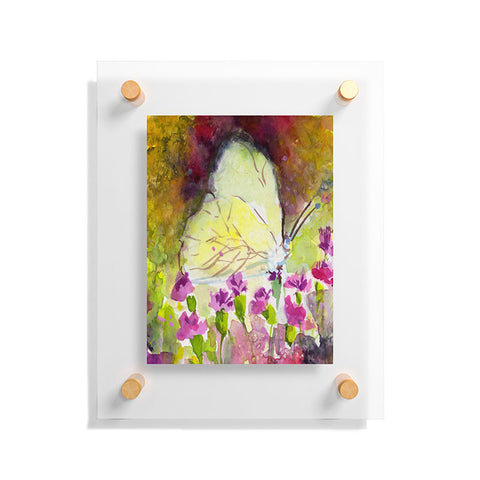 Ginette Fine Art Southern White Butterfly Floating Acrylic Print
