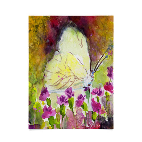 Ginette Fine Art Southern White Butterfly Poster