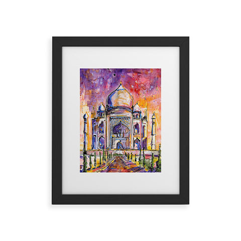 Ginette Fine Art TajMahl Framed Art Print