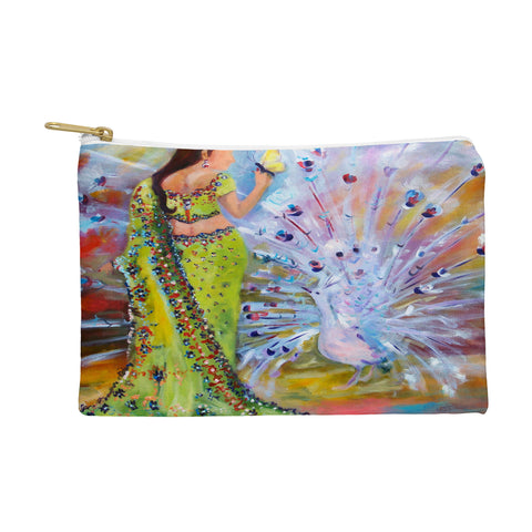 Ginette Fine Art Talking To The Animals Pouch