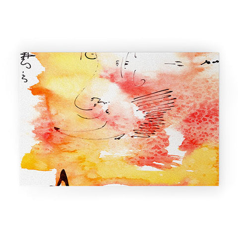 Ginette Fine Art Tangerines And Lemons Welcome Mat