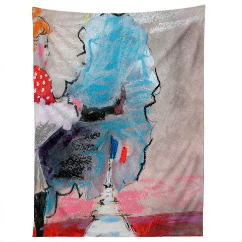 Ginette Fine Art The Last Time I Saw Paris 1 Tapestry