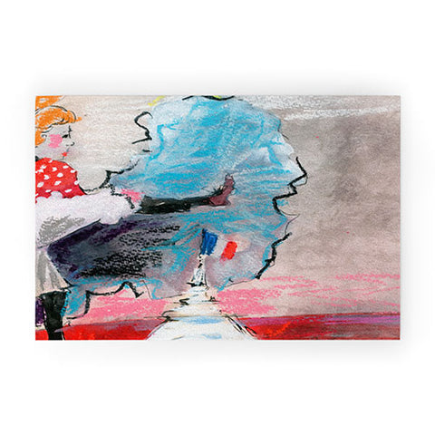 Ginette Fine Art The Last Time I Saw Paris 1 Welcome Mat