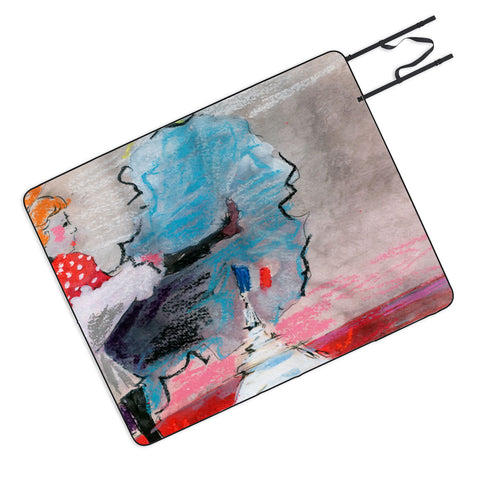 Ginette Fine Art The Last Time I Saw Paris 1 Picnic Blanket
