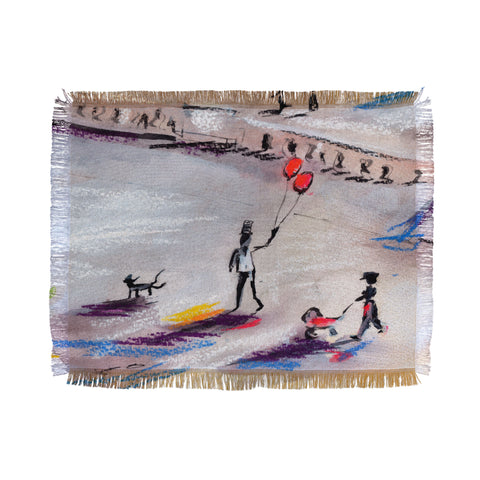 Ginette Fine Art The Last Time I Saw Paris 2 Throw Blanket
