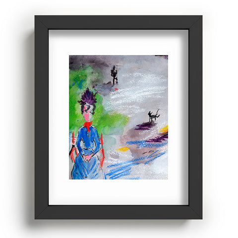 Ginette Fine Art The Last Time I Saw Paris 3 Recessed Framing Rectangle