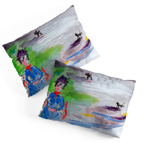 Ginette Fine Art The Last Time I Saw Paris 3 Pillow Shams