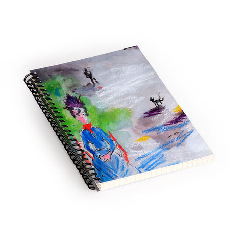 Ginette Fine Art The Last Time I Saw Paris 3 Spiral Notebook