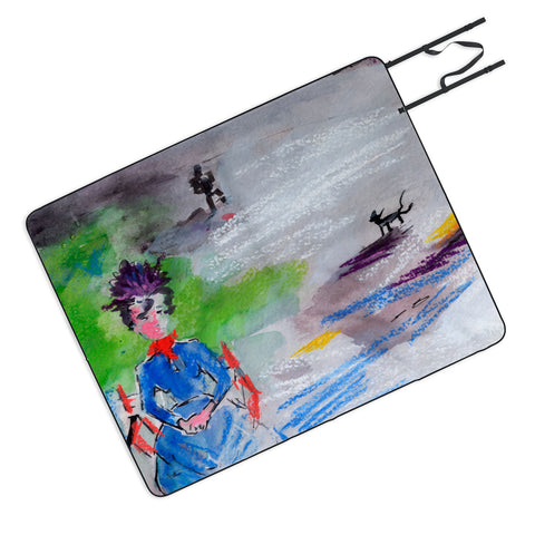 Ginette Fine Art The Last Time I Saw Paris 3 Picnic Blanket