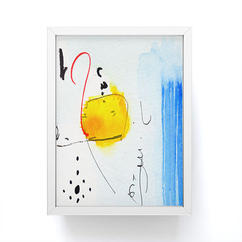 Ginette Fine Art The Lingering Question Framed Mini Art Print