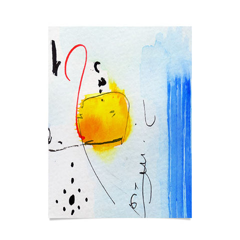 Ginette Fine Art The Lingering Question Poster