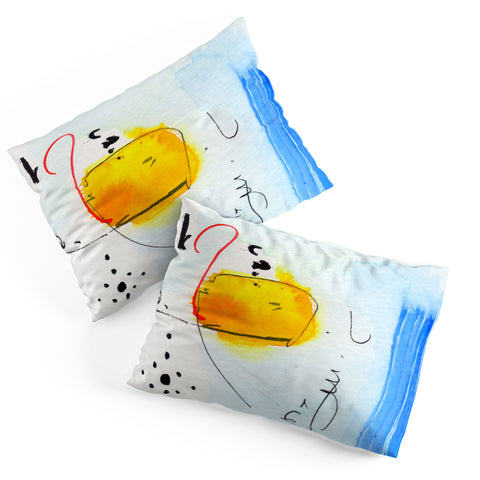 Ginette Fine Art The Lingering Question Pillow Shams