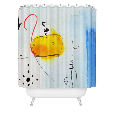 Ginette Fine Art The Lingering Question Shower Curtain