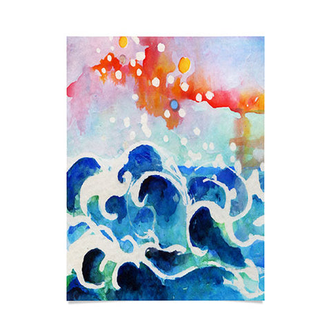 Ginette Fine Art Tides Of Time Poster