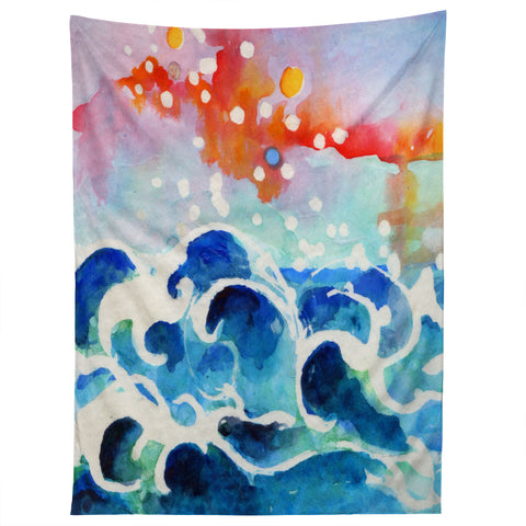 Ginette Fine Art Tides Of Time Tapestry
