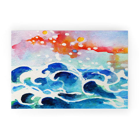 Ginette Fine Art Tides Of Time Welcome Mat