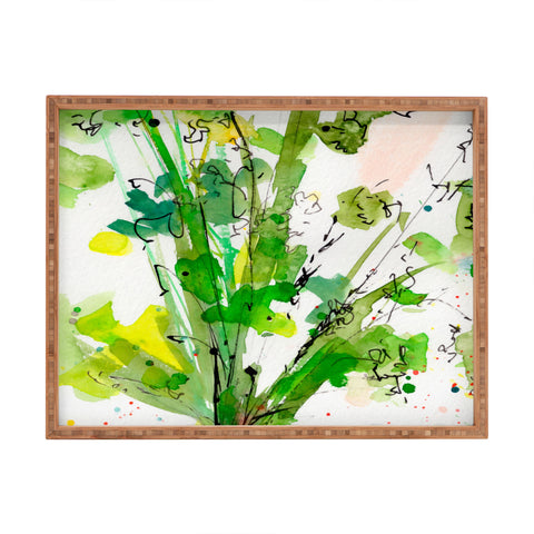 Ginette Fine Art Top Of A Carrot Rectangular Tray