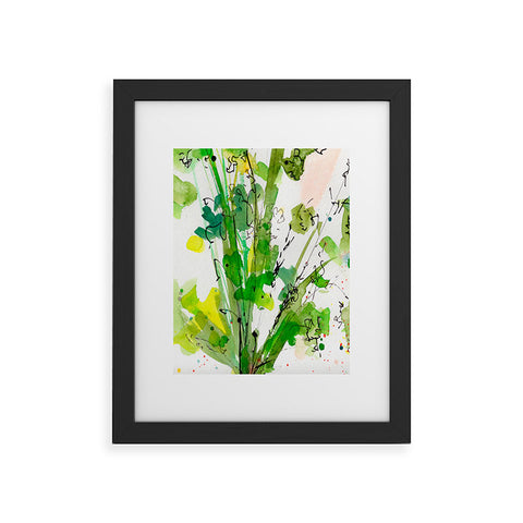 Ginette Fine Art Top Of A Carrot Framed Art Print