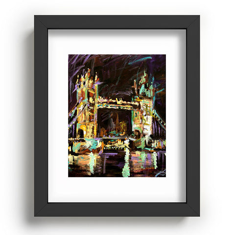 Ginette Fine Art Tower Bridge London Recessed Framing Rectangle