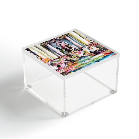 Ginette Fine Art Trevi Fountain Rome Italy 1 Acrylic Box