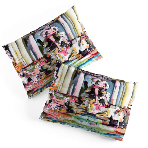 Ginette Fine Art Trevi Fountain Rome Italy 1 Pillow Shams