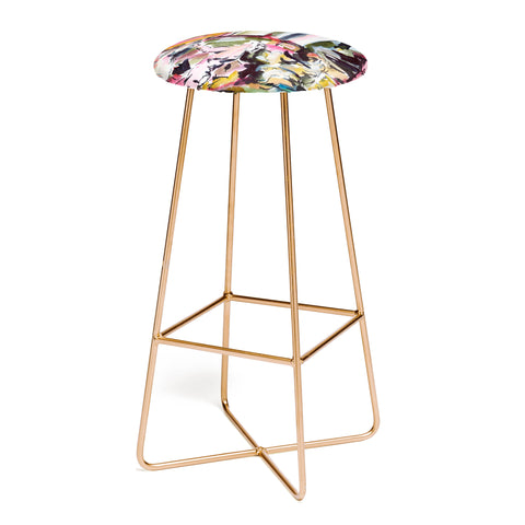 Ginette Fine Art Trevi Fountain Rome Italy 3 Bar Stool