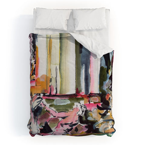 Ginette Fine Art Trevi Fountain Rome Italy 3 Comforter