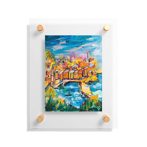 Ginette Fine Art Vernazza Floating Acrylic Print