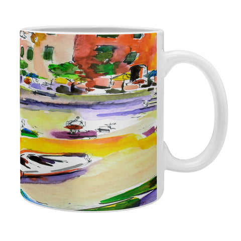 Ginette Fine Art Vernazza Beach Coffee Mug