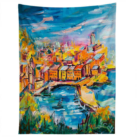 Ginette Fine Art Vernazza Tapestry