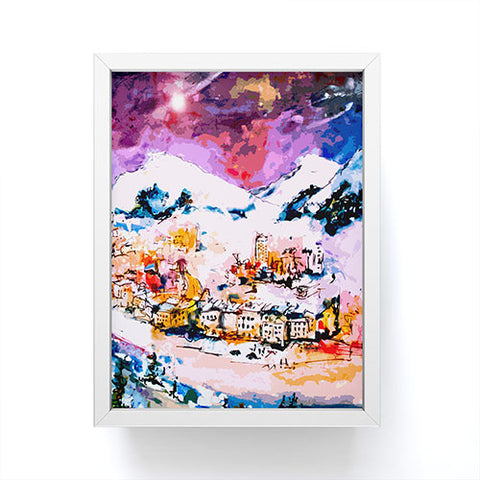 Ginette Fine Art Winter Star Framed Mini Art Print