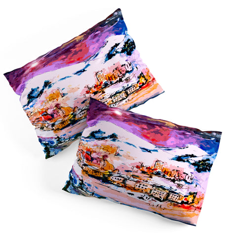Ginette Fine Art Winter Star Pillow Shams