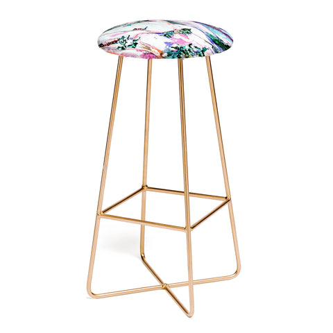 Ginette Fine Art Winter Wonderland Bar Stool