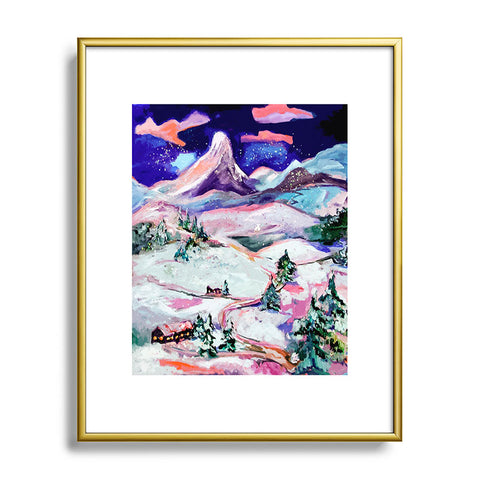 Ginette Fine Art Winter Wonderland Metal Framed Art Print