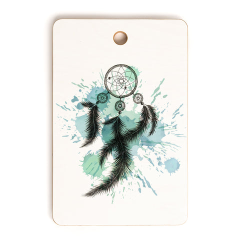 Ginger Pigg BLUE DREAM CATCHER Cutting Board Rectangle