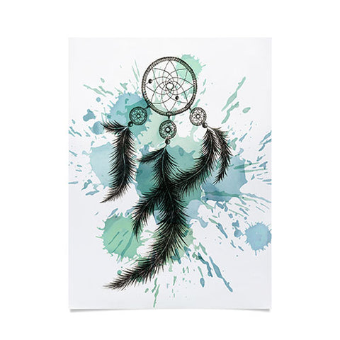 Ginger Pigg BLUE DREAM CATCHER Poster