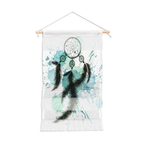 Ginger Pigg BLUE DREAM CATCHER Wall Hanging Portrait