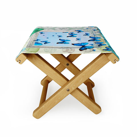 Ginger Pigg Butterfly Zone Folding Stool