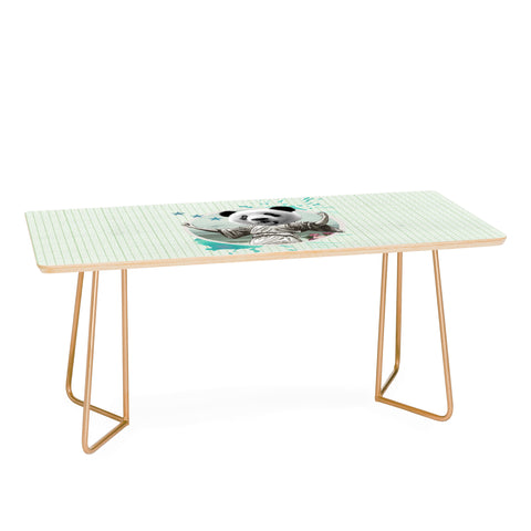Ginger Pigg DANCING SUPER PANDA Coffee Table