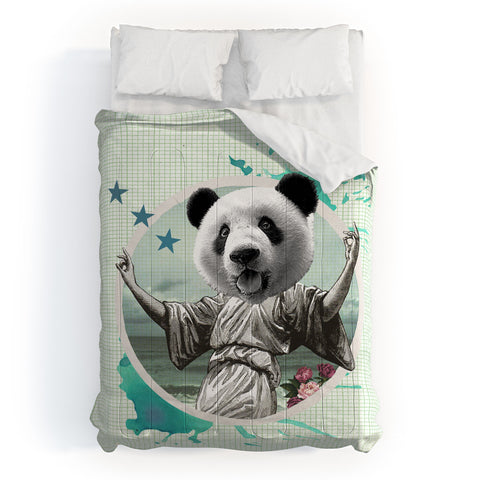 Ginger Pigg DANCING SUPER PANDA Comforter