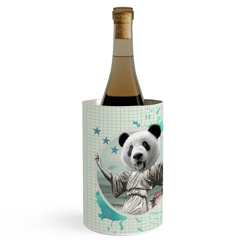 Ginger Pigg DANCING SUPER PANDA Wine Chiller