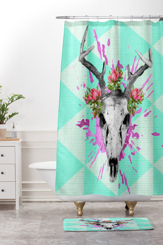 Ginger Pigg Dear Shower Curtain And Mat