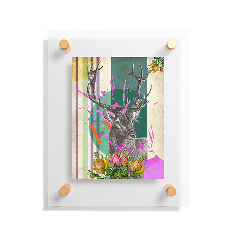 Ginger Pigg Deery Me Floating Acrylic Print