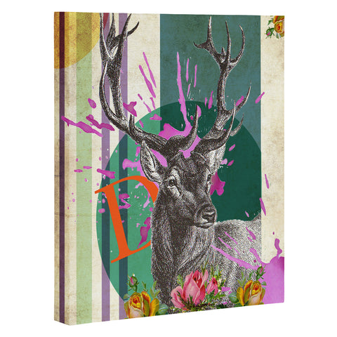 Ginger Pigg Deery Me Art Canvas