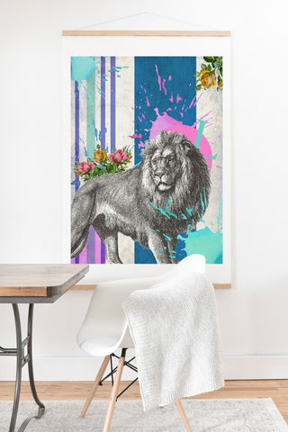 Ginger Pigg Hear Me Roar Art Print And Hanger