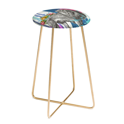 Ginger Pigg Hear Me Roar Counter Stool